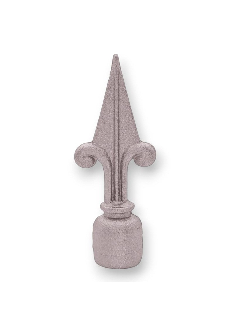 Punta Flecha de Aluminio para Barras Cuadradas y Redondas